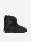 STAND STUDIO OLIVIA FAUX FUR ANKLE BOOTS