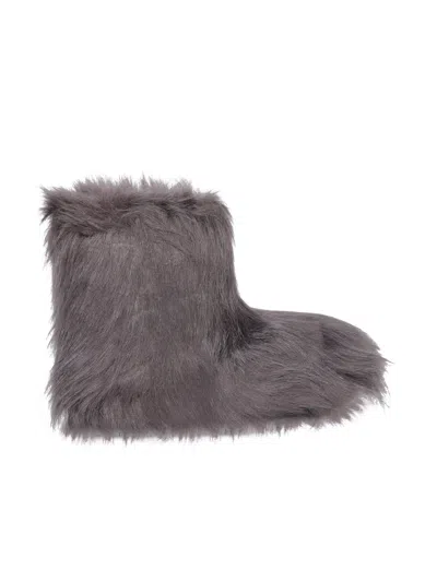 STAND STUDIO OLIVIA GREY ANKLE BOOTS