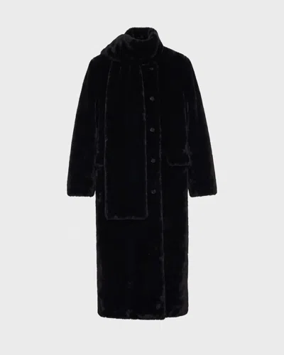 Stand Studio Palmer Coat Svart In Black