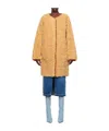 Stand Studio Paola Cashmere Long-sleeved Coat In Orange