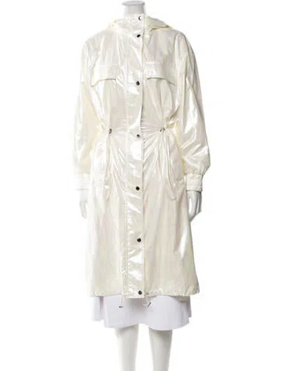 Pre-owned Stand Studio Patterned Coat In Neutrals