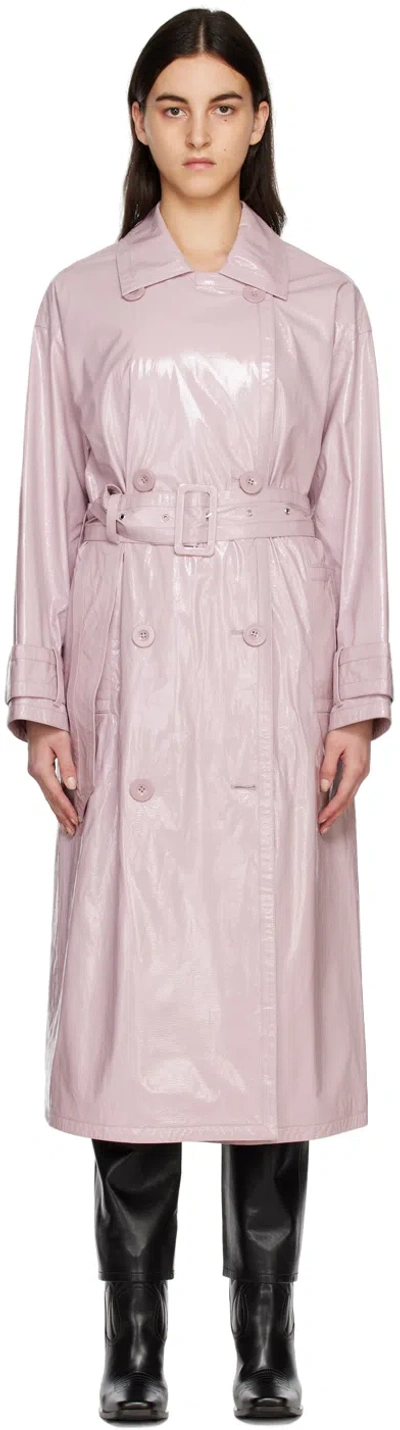 Stand Studio Pink Katharina Trench Coat