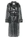 Stand Studio Promise Raincoat In Black