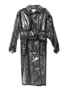 Stand Studio Promise Raincoat In Black