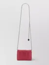 Stand Studio Quilted Rectangular Cross-body Bag With Chain Strap