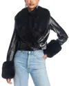 Stand Studio Rosalyn Jacket In Black/black