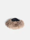 Stand Studio 'sable' Black Eco Leather Hat In Black