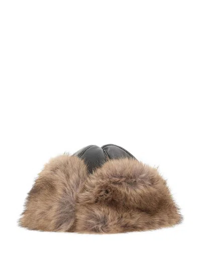 STAND STUDIO SABLE FAUX FUR HAT