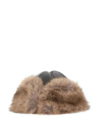 STAND STUDIO STAND STUDIO SABLE FAUX FUR HAT