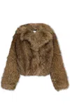 Stand Studio Samara Faux Fur In Brown