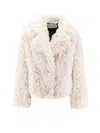 Stand Studio Samara Faux Fur Jacket In Multi