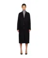 Stand Studio Savile Long-sleeved Coat In Black