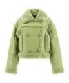 Stand Studio Kristy Double-breasted Jacket In Green