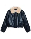 Stand Studio Stand Women "fran" Jacket In Black