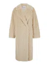 Stand Studio Nicole Long Coat In Multicolor