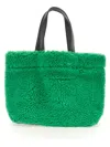 Stand Studio Stand Women Shopping Bag In Green