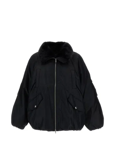 Stand Studio Thilda Padded Jacket In Black
