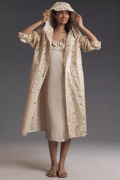 Stand Studio True Raincoat Jacket In Yellow