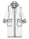 Stand Studio True Raincoat Waterproof In White