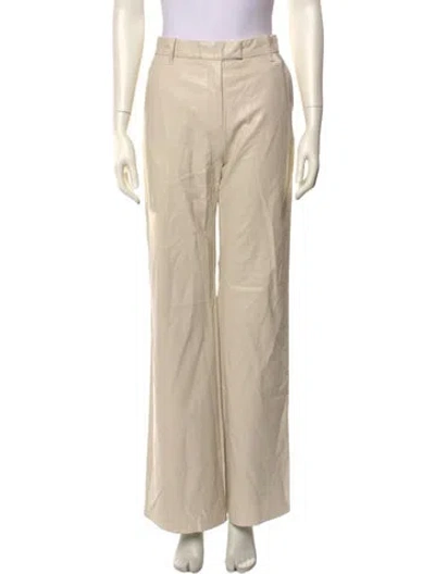 Pre-owned Stand Studio Wide Leg Pants In Neutral