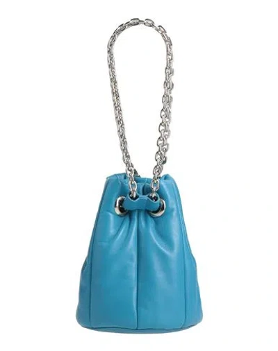 Stand Studio Woman Handbag Azure Size - Lambskin In Blue