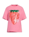 Stand Studio Woman T-shirt Pink Size Xs Organic Cotton