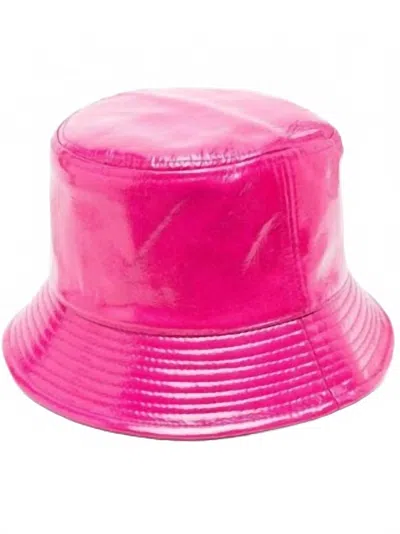 Stand Studio Women's High Shine Bucket Hat In Pink