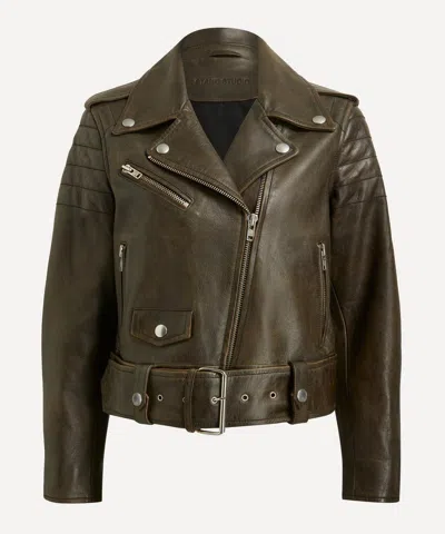 Stand Studio Women's Icon Mc Leather Biker Jacket