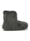 Stand Studio Olivia Medium Faux Fur Boots In Brown