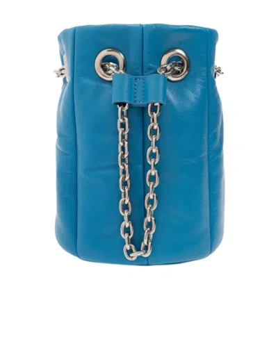 Stand Studio Yvette Bucket Bag In Blue