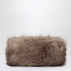 Stand Studio Zephyra Headband In Fur In Sand