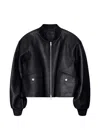 Stand Studio Zip Pockets Jacket In Black