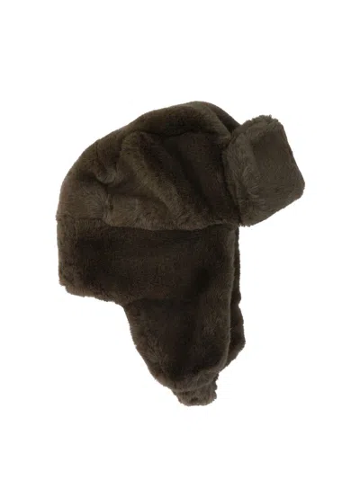 Stand Studio "zya" Fur Hat In Brown