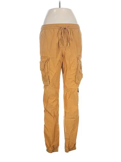 Pre-owned Standard Cloth Cargo Pants In Tan
