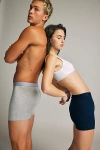 Standard Cloth Cotton Boxer Brief 5-pack In Navy, Men's At Urban Outfitters In Navy