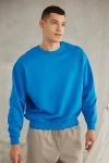 Standard Cloth Everyday Crew Neck Sweatshirt In Blue, Men's At Urban Outfitters