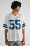 Standard Cloth Football Jersey Top In Bright White, Men's At Urban Outfitters