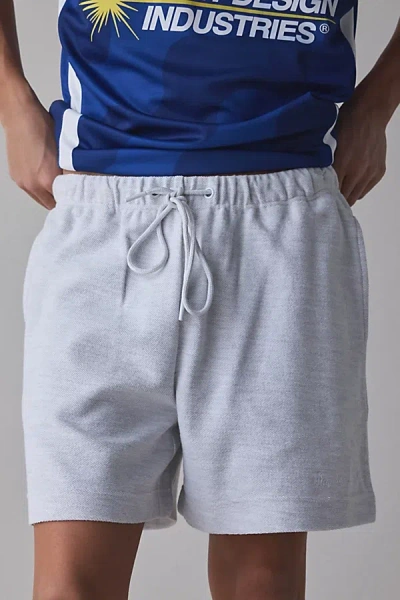 Standard Cloth Foundation Reverse Cotton Terry Short In Grey, Men's At Urban Outfitters