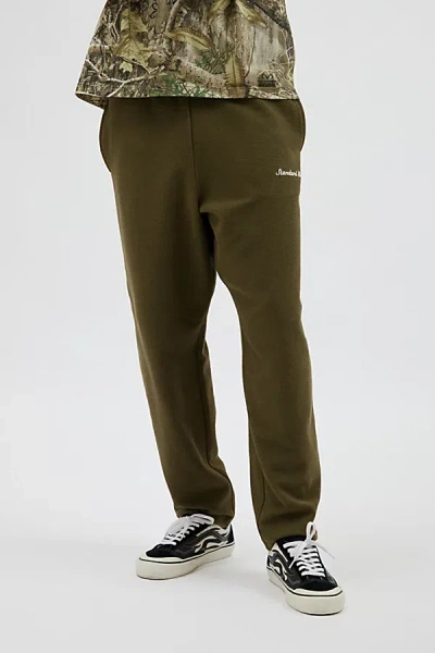 Standard Cloth Foundation Reverse Terry Sweatpant In Olive, Men's At Urban Outfitters