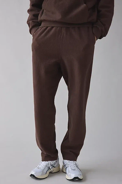 Standard Cloth Foundation Ribbed Sweatpant In Light Brown, Men's At Urban Outfitters