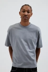 Standard Cloth Foundation Solid Short Sleeve Tee In Dark Blue, Men's At Urban Outfitters