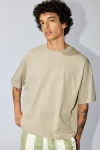 Standard Cloth Foundation Solid Short Sleeve Tee In Neutral, Men's At Urban Outfitters