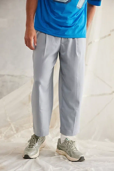Standard Cloth Jason Cropped Pleated Trouser Pant In Tradewinds, Men's At Urban Outfitters
