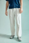 Standard Cloth Jason Relaxed Pleated Trouser Pant In Grey, Men's At Urban Outfitters