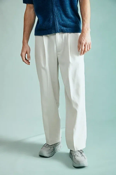 Standard Cloth Jason Pleated Trouser Pant In Grey, Men's At Urban Outfitters