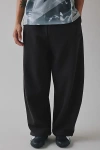Standard Cloth Jump Shot Cocoon Sweatpant In Black, Men's At Urban Outfitters