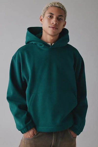 Standard Cloth Jump Shot Hoodie Sweatshirt In Botanical Garden At Urban Outfitters In Green