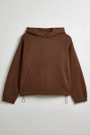 Standard Cloth Jump Shot Hoodie Sweatshirt In Brown At Urban Outfitters
