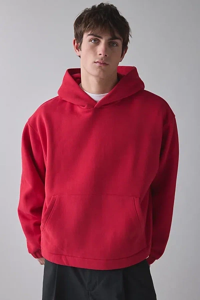 Standard Cloth Jump Shot Hoodie Sweatshirt In Crimson At Urban Outfitters In Red