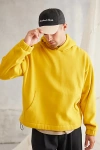 Standard Cloth Jump Shot Hoodie Sweatshirt In Old Gold At Urban Outfitters